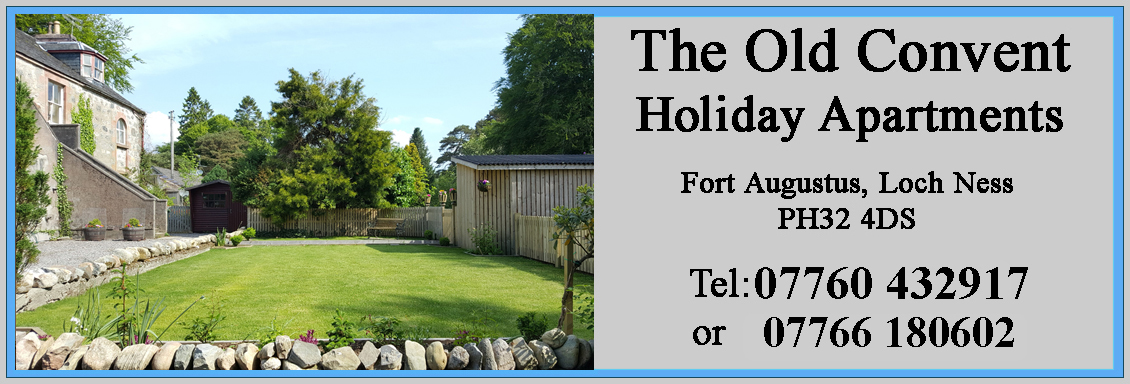 The Old Convent Holiday Apartments - Self Catering in Fort Augustus Loch Ness Scotland