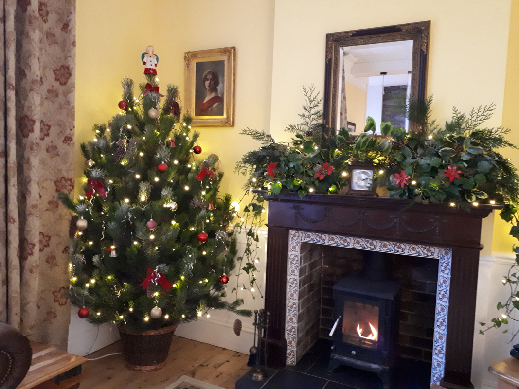 Christmas at Old Convent Holiday Apartments self catering in Fort Augustus near Loch Ness Scotland